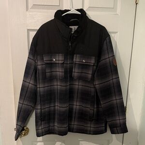 Free Country Black and Gray Checkered Men's Jacket